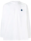 Acne Studios 'carp Uni' Oversized-t-shirt In White