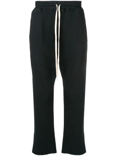 Billy Logo Print Track Trousers In Black