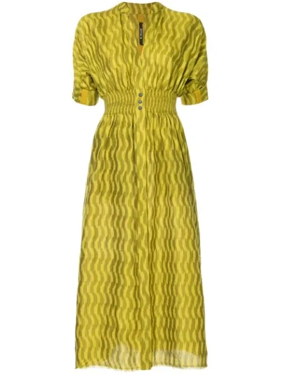 Kitx Tribe Shirt Midi Dress - Yellow