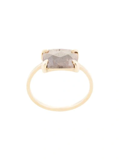 Jennie Kwon Diamond Embellished Ring In Gold