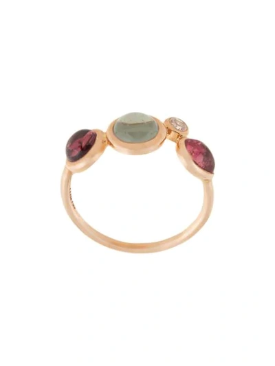 Myrto Anastasopoulou Stone Embellished Ring In Gold