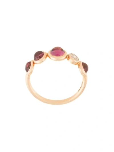 Myrto Anastasopoulou Stone Embellished Ring In Gold