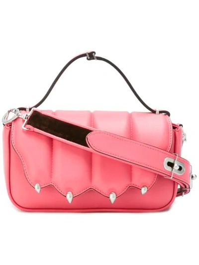 Marco De Vincenzo Claw Design Shoulder Bag - Pink