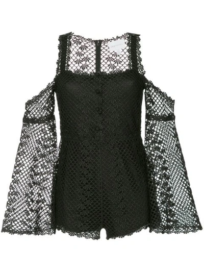 Alice Mccall Follow Me Playsuit In Black