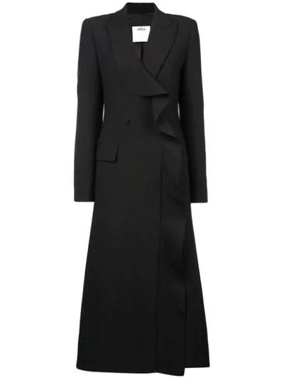 Area Emaru Coat In Black