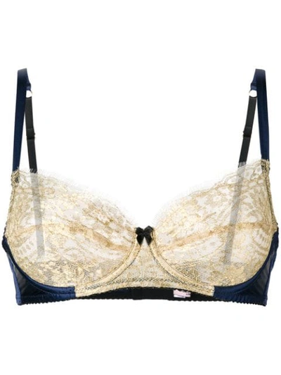 Gilda & Pearl Gina Bra  In Blue