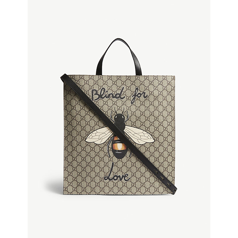 gucci bee tote bag