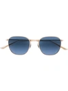 Oliver Peoples Square Sunglasses In Gold