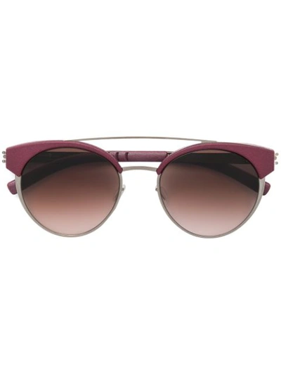 Ic! Berlin Skyline Sunglasses - Purple In Pink
