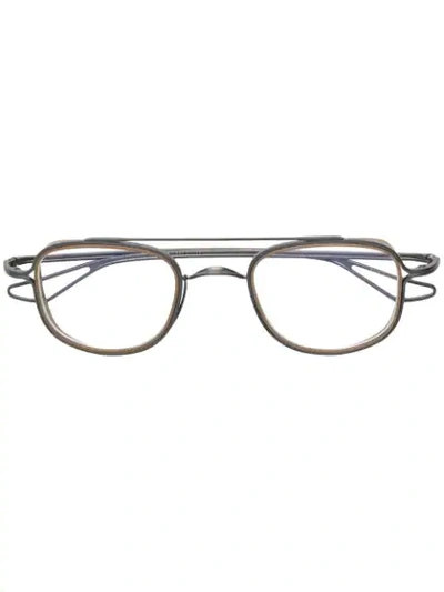 Dita Eyewear Tessel Glasses A Thin In Metallic