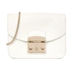 Furla Metropolis Mini Crossbody-taschen Petalo In White