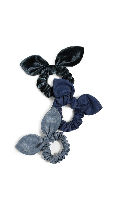 Deepa Gurnani Reena Scrunchie Set In Multi