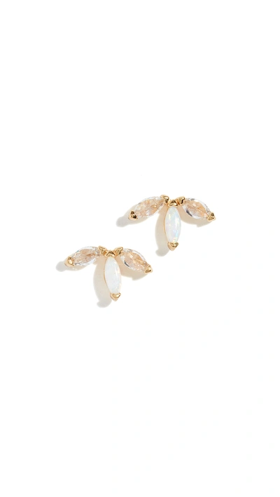 Gorjana Perry Stud Earrings In Opalite