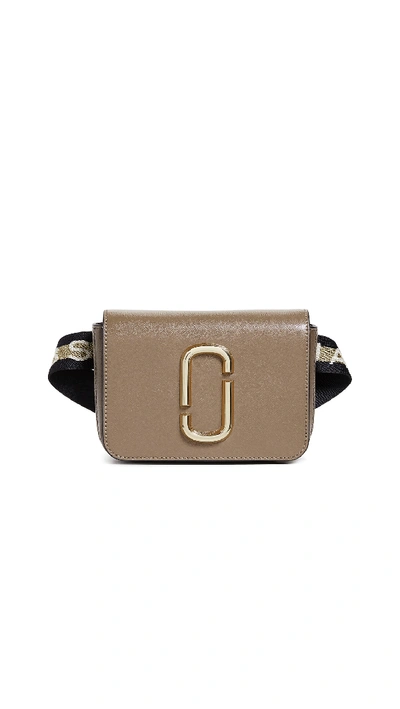Marc Jacobs Convertible Belt Bag In French Grey Multi
