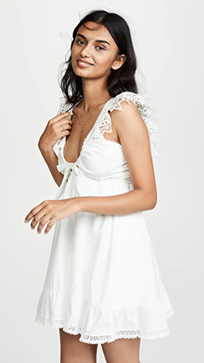 Peixoto Farrah Dress Swim Cover-up In White