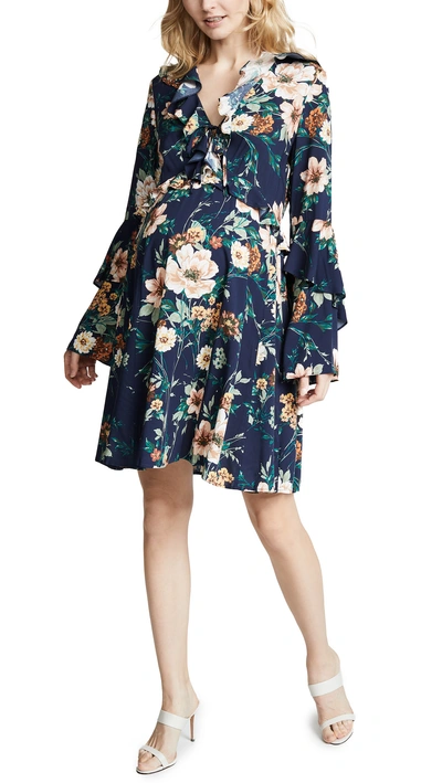 Yumi Kim Maternity Sophia Dress In Flower Patch Navy