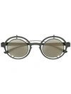 Mykita X Damir Doma ' Madeleine' Sunglasses In Black