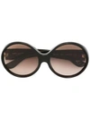 Saint Laurent 'sl M1 005' Sunglasses In Brown