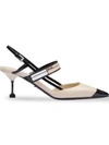 Prada Slingback 65 Pumps In Light Beige