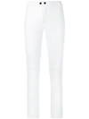 Isabel Marant Mofira Skinny Stretch Leather Pants In White