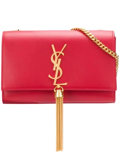 Saint Laurent Kate Shoulder Bag In Red