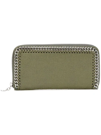 Stella Mccartney 'falabella' Portemonnaie In Green