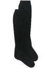 Barrie Knee-length Socks - Black