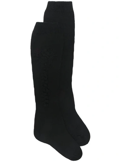 Barrie Knee-length Socks - Black
