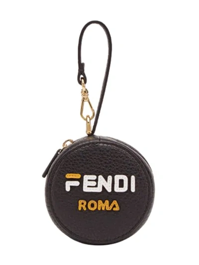 Fendi Fenidmania Help Bag Charm - Black