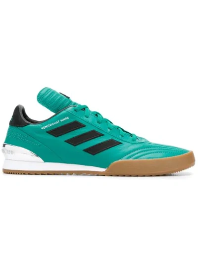 Gosha Rubchinskiy 'copa Super' Green Leather Sneakers | ModeSens