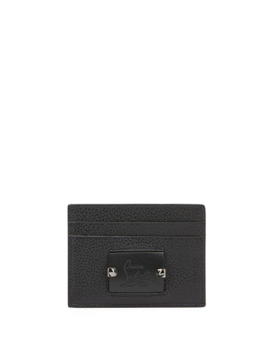 Christian Louboutin Men's Kios Leather Card Case