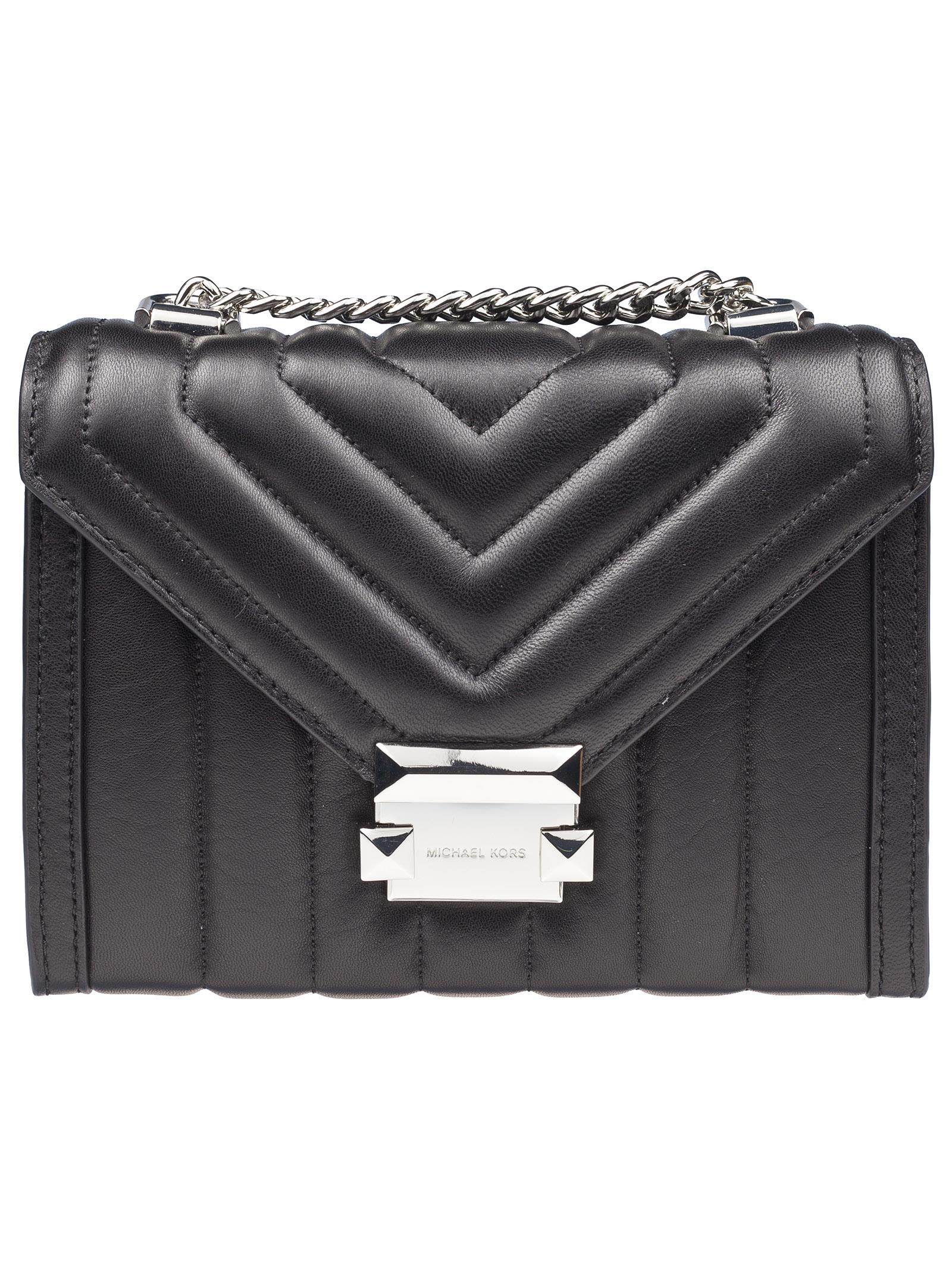 michael kors black square purse