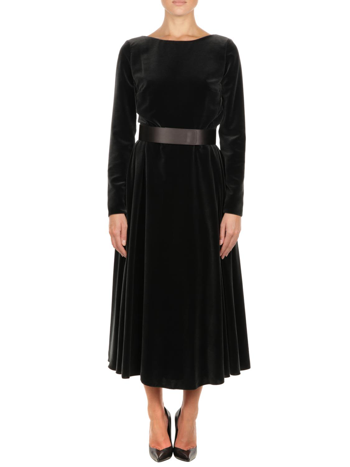 max mara velvet dress