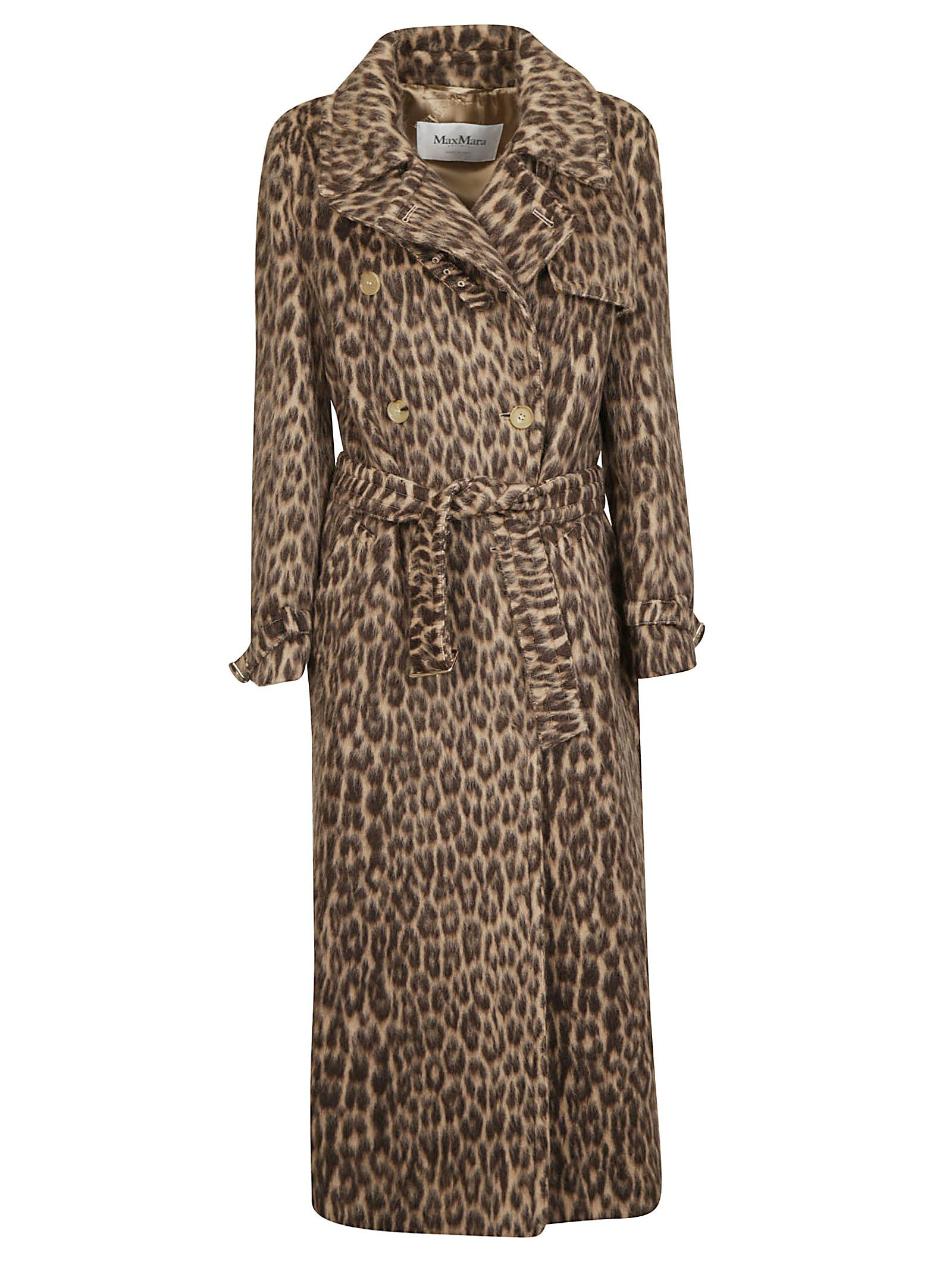 max mara leopard dress