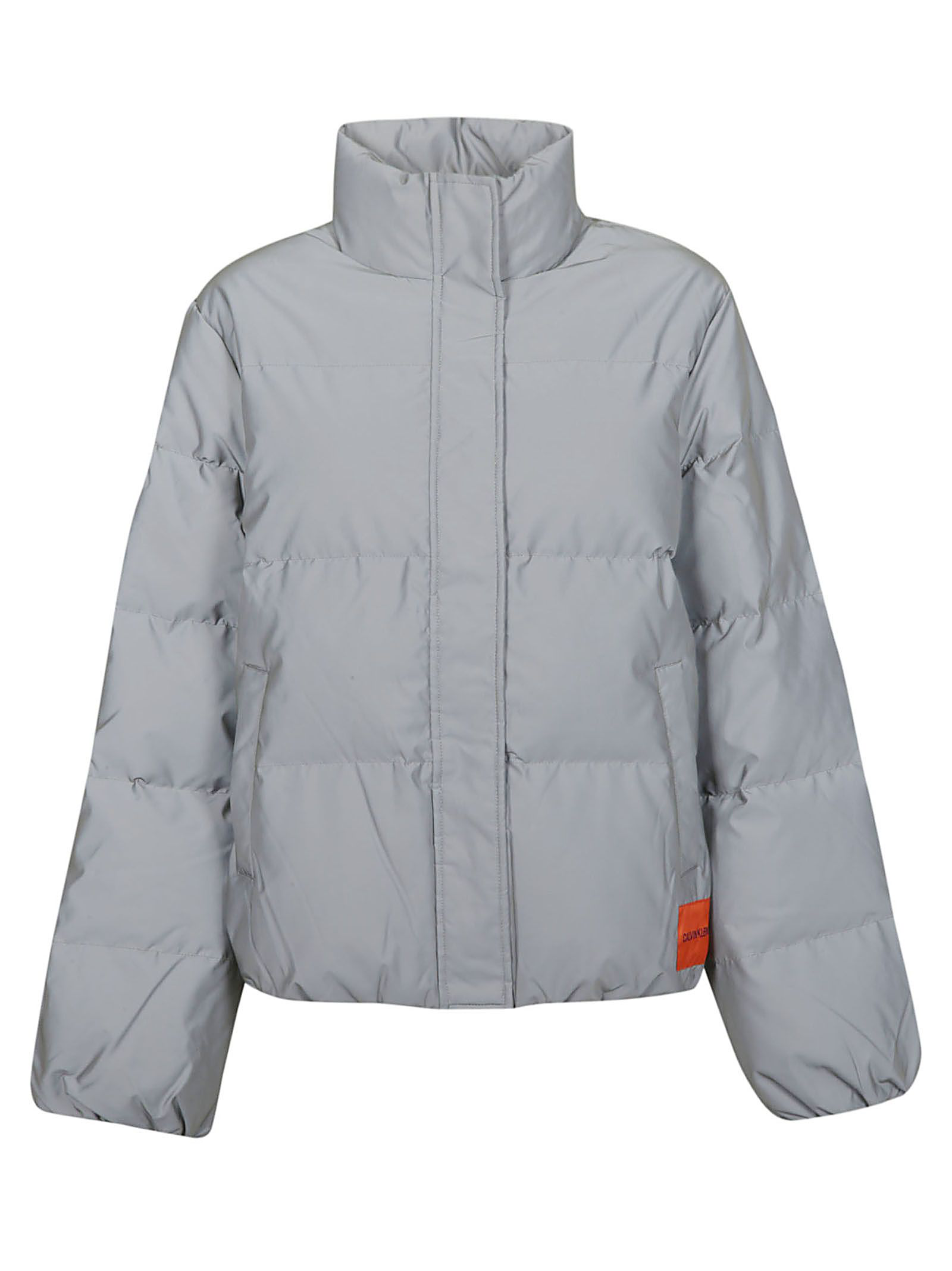 calvin klein jeans padded jacket with reflective technology