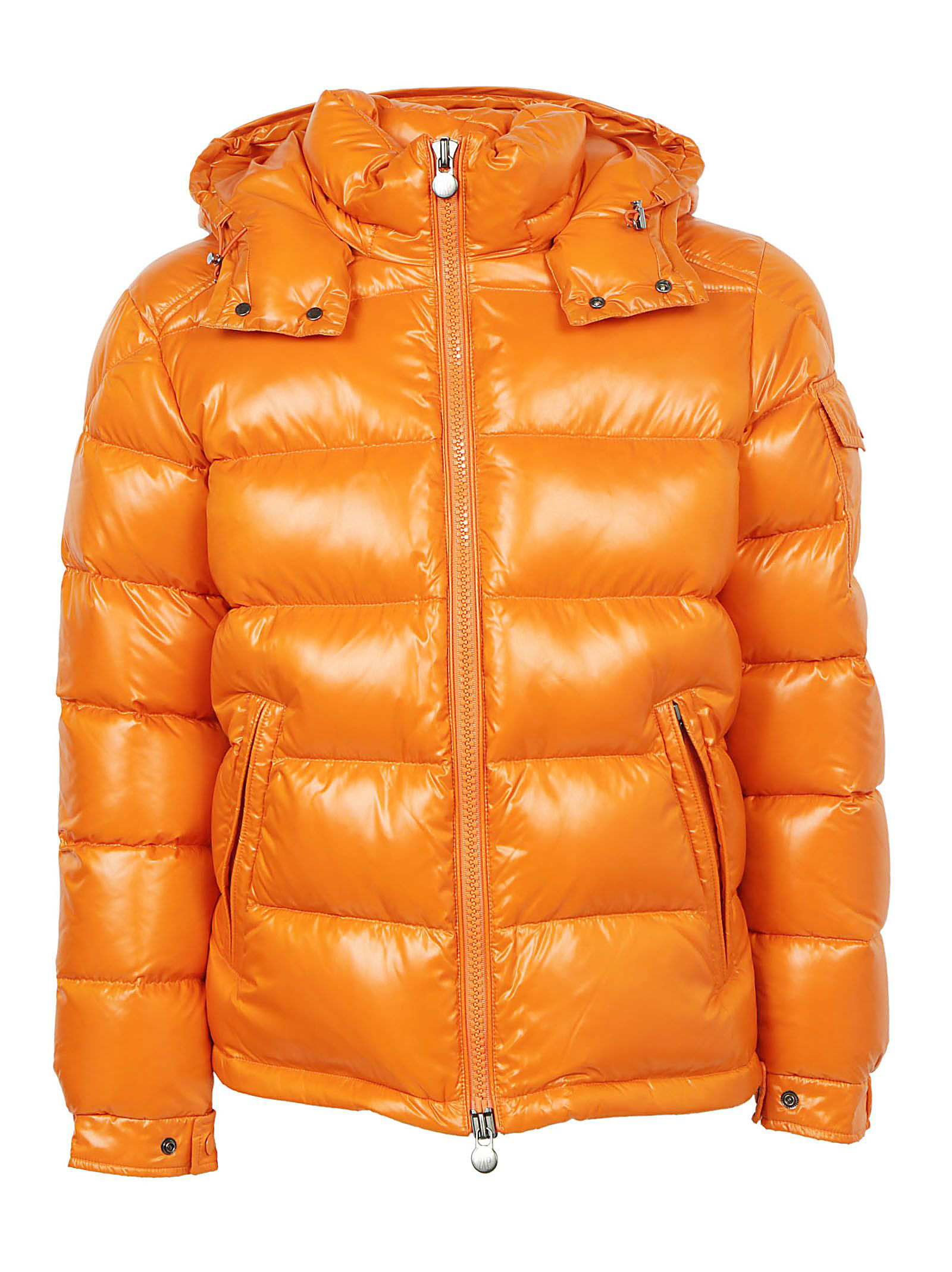 Moncler Maya Jacket In Orange | ModeSens