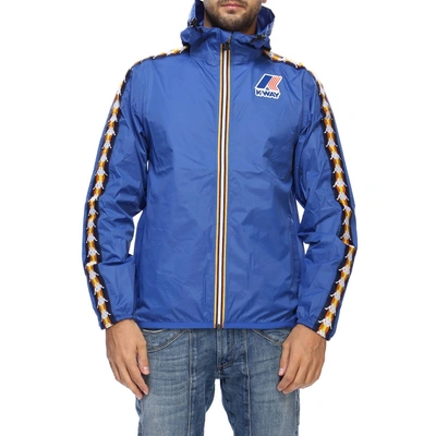 K-way @ Kappa Jacket Jacket Men @ Kappa In Blue | ModeSens