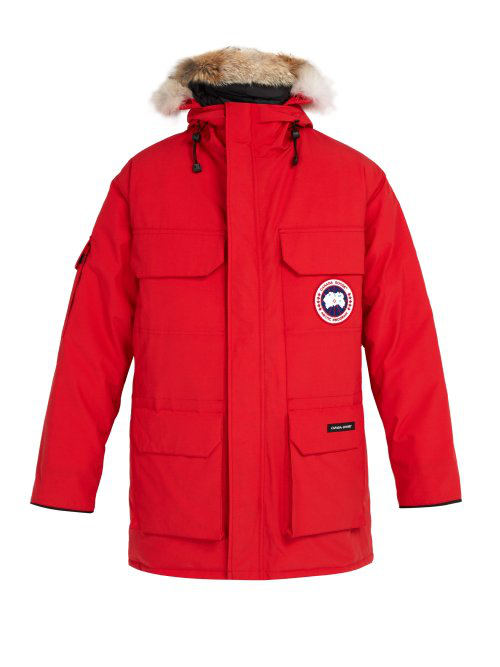 canada goose red expedition parka