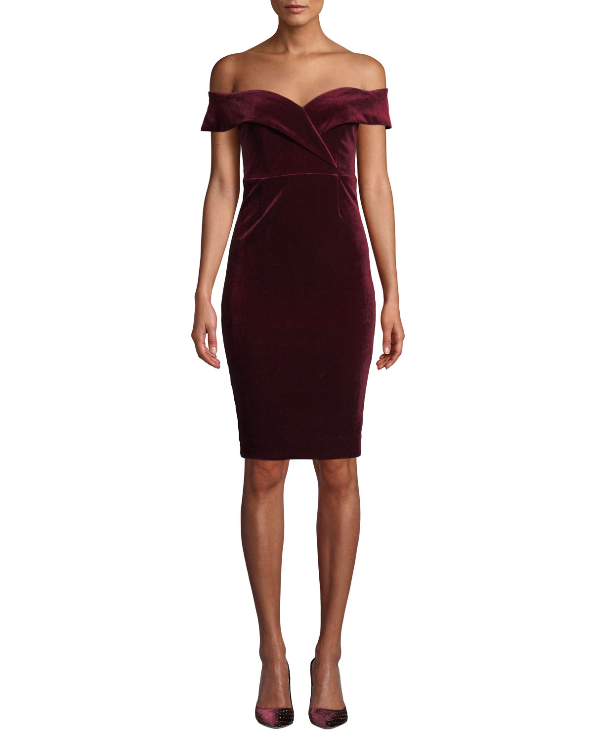 Velvet Sweetheart Dress