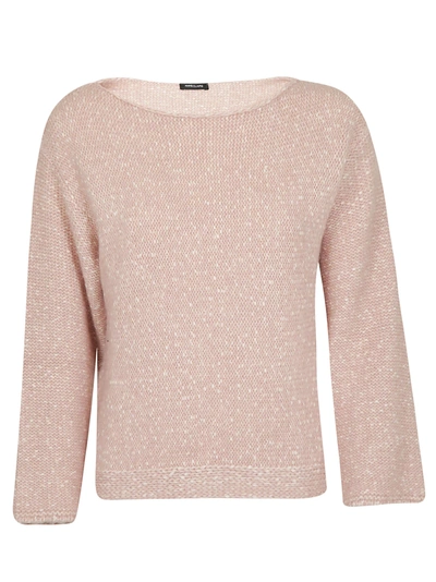 Anneclaire Classic Sweater In Pink