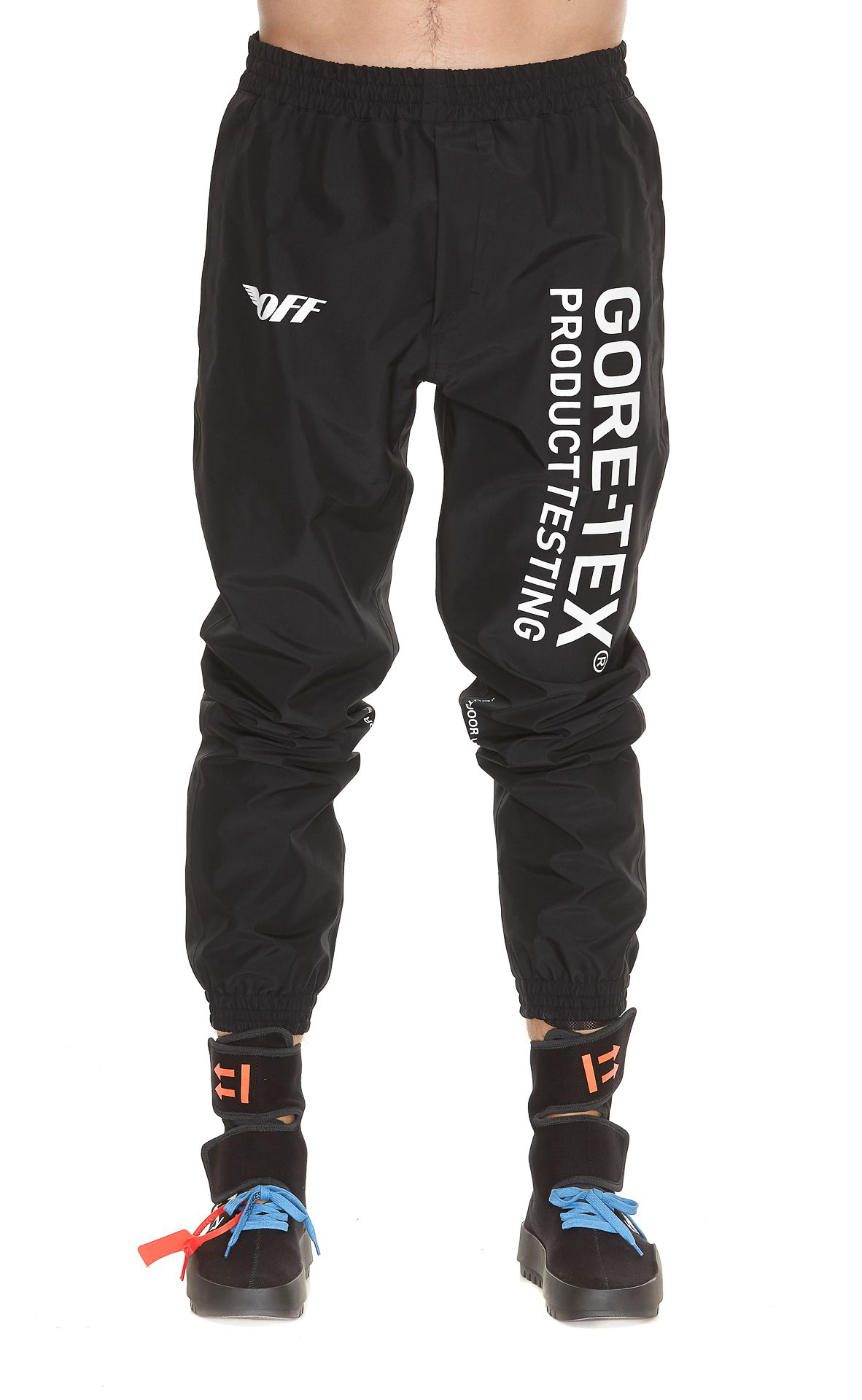 off white gore tex pants