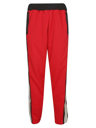 Daniel Patrick Elasticated Trousers In Red