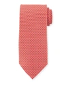 Ferragamo Multi Gancini Classic Tie In Red