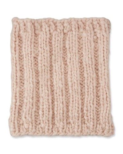 Eugenia Kim Brooke Cashmere Cable-knit Snood In Pale Pink
