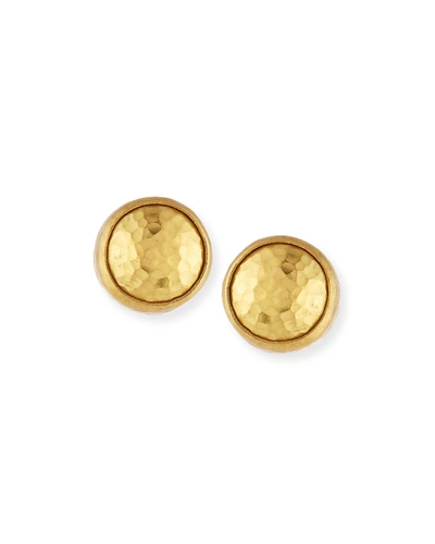 Gurhan Small 24k Gold Amulet Earrings