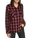 Sanctuary Boyfriend For Life Button Down Top In After Hours Plaid