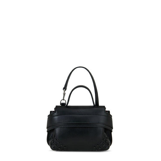 Tod's Wave Bag Charm In Black | ModeSens
