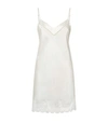 Simone Perele Silk Nightgown In Ivory