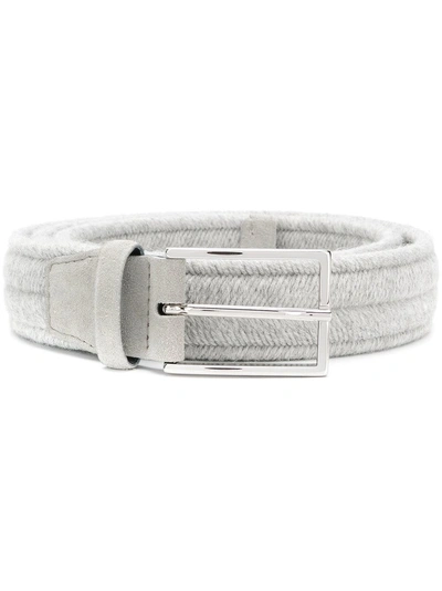 Orciani Woven Belt - Grey