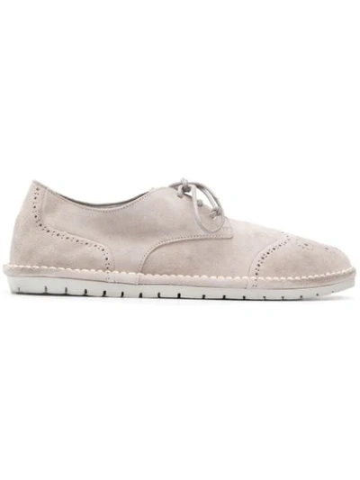 Marsèll Punch Hole Desert Shoes In Grey